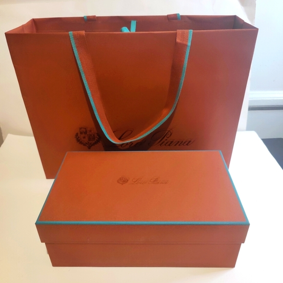 Loro Piana Bundle Shoe box and Shopping bag
